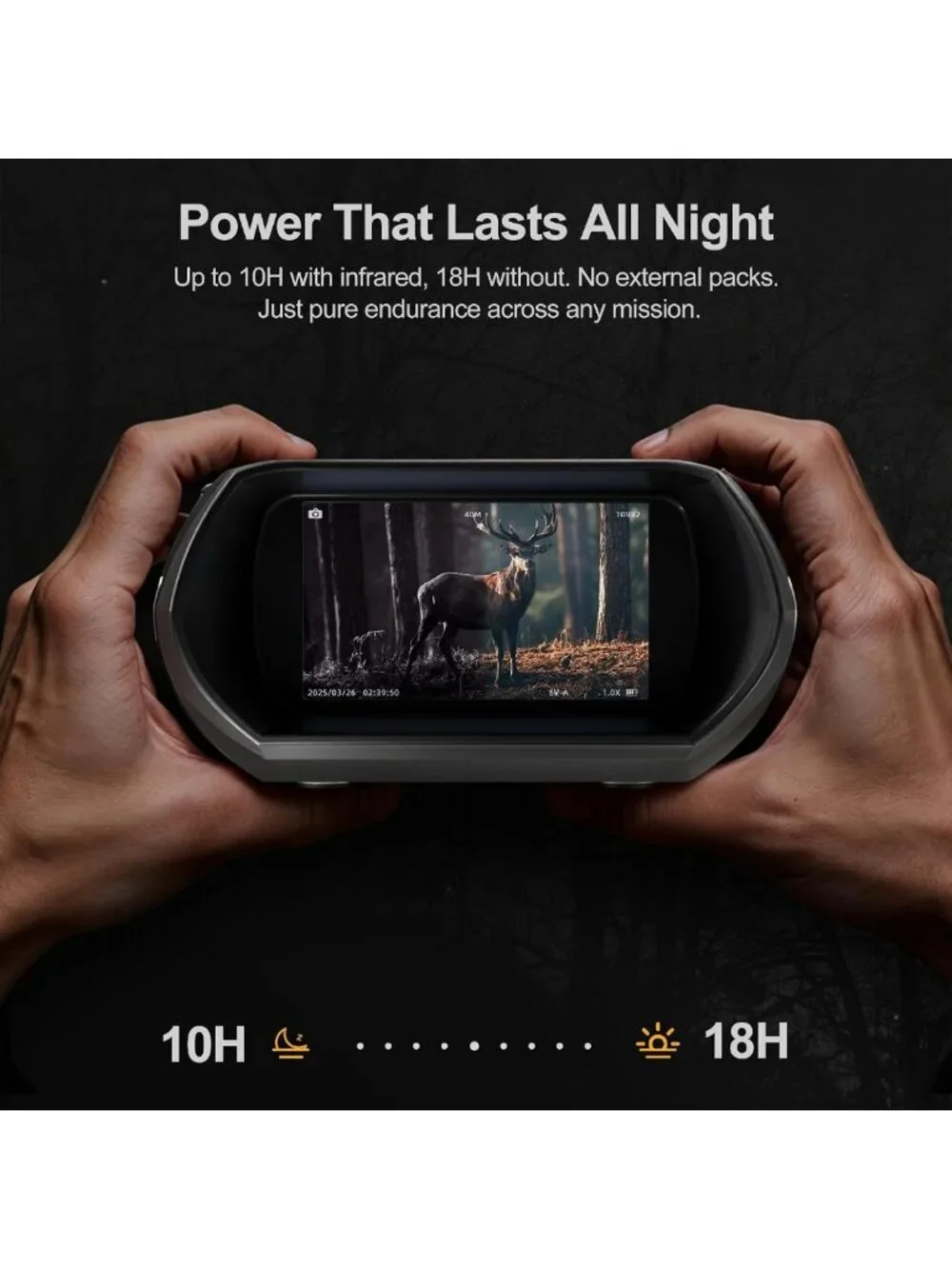 4K Night Vision Binoculars for Adults - High-Performance, Waterproof, Long Range